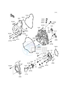 ER-6N_ABS ER650FFF XX (EU ME A(FRICA) drawing Engine Cover(s)