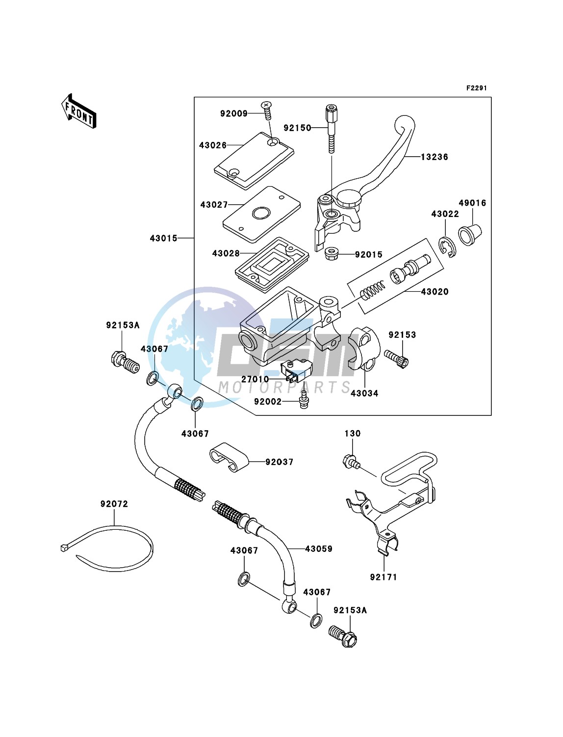 Front Master Cylinder