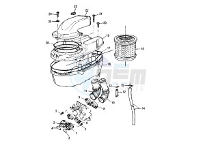 SZR 660 drawing INTAKE