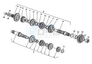 W16 500 drawing GEAR BOX