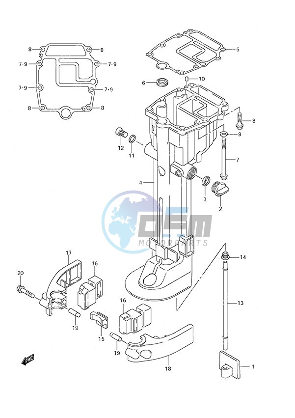 Drive Shaft Housing