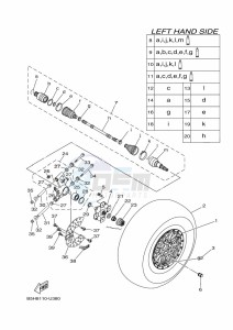 YXZ1000E YXZ1000R (B5JG) drawing REAR WHEEL