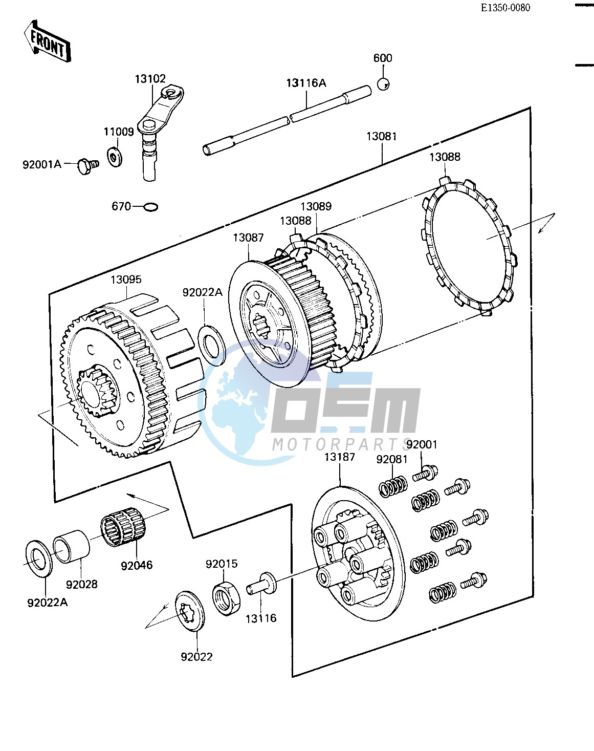 CLUTCH -- 84 A2- -