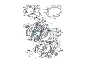 XVS A DRAG STAR CLASSIC 650 drawing CRANKCASE