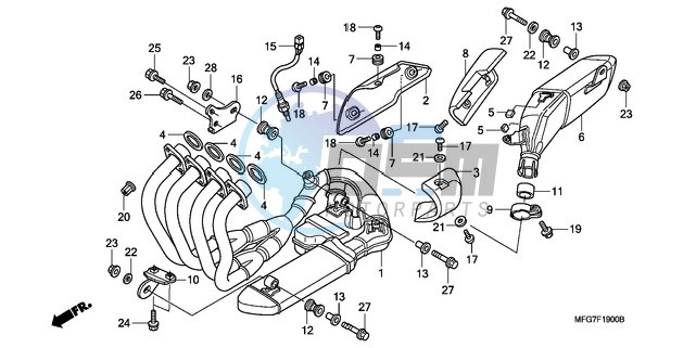 EXHAUST MUFFLER