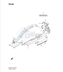 AN400Z drawing FRAME COVER (AN400AL1 E24)