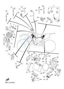 YZ450FX (B912 B913 B914 B914 B915) drawing ELECTRICAL 2