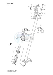 LT-Z400 (E19) drawing STEERING SHAFT