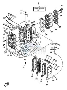 70B drawing CYLINDER--CRANKCASE