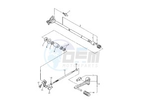 YZF R THUNDER ACE 1000 drawing SHIFT SHAFT