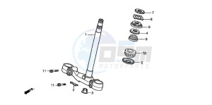 ST1100A drawing STEERING STEM