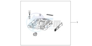 FJS600A SILVER WING drawing REAR BASE CARRIER