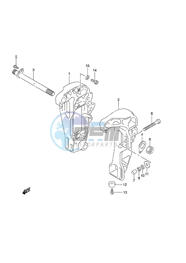 Clamp Bracket High Thrust