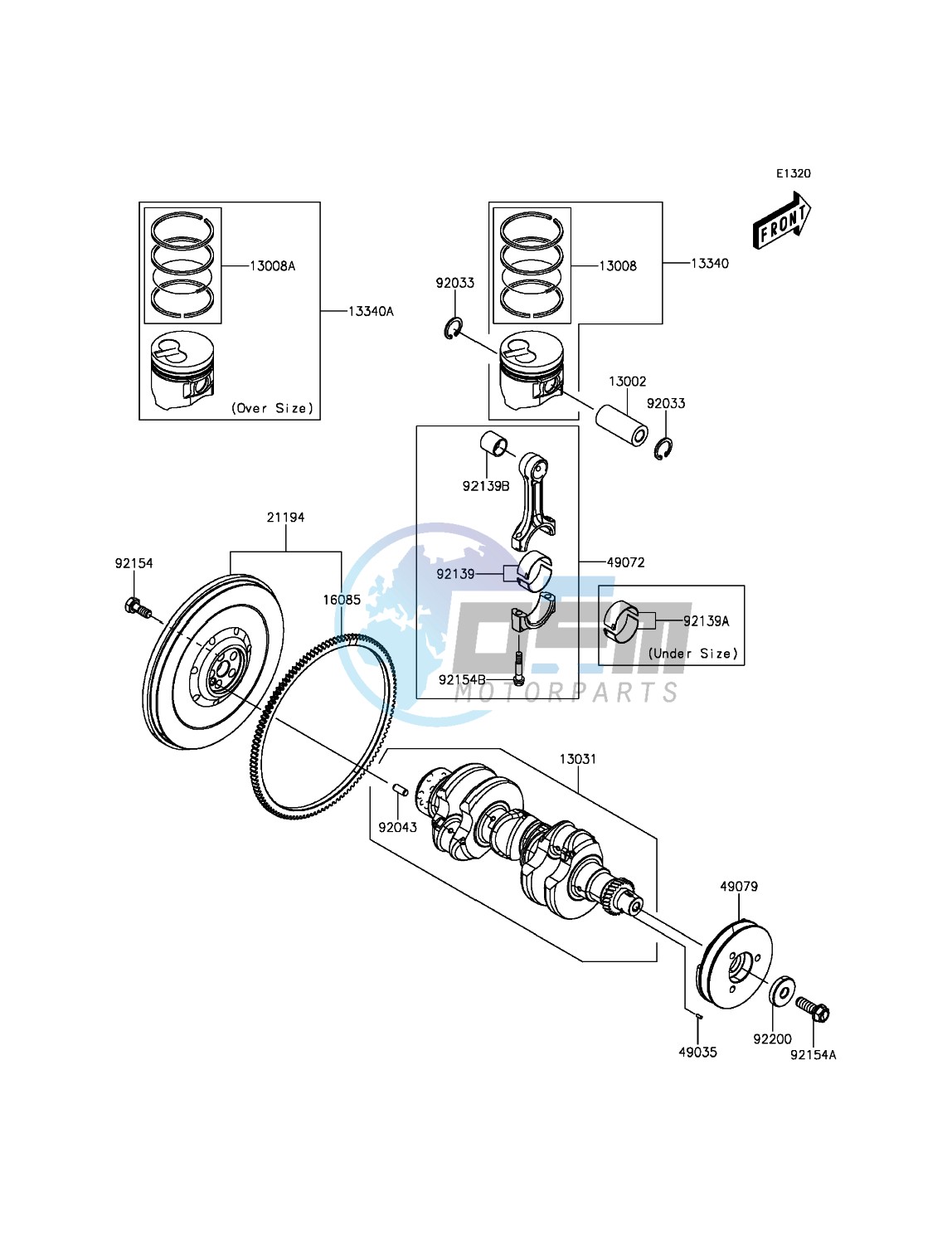 Crankshaft/Piston(s)