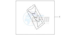 CBR1000RRB drawing TANK PAD HRC LOGO