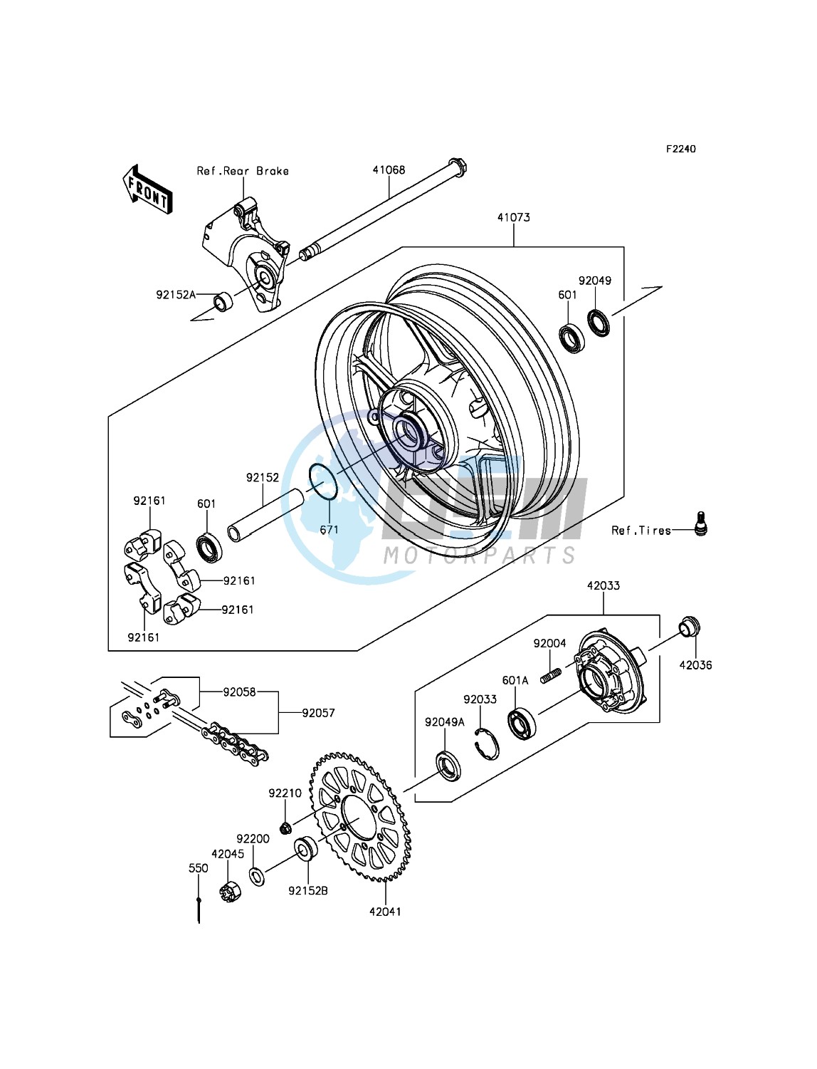 Rear Hub