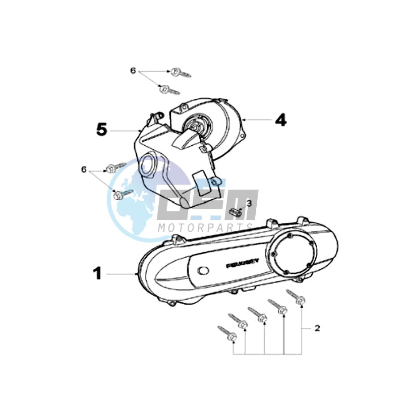 CRANKCASE COVER