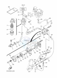 F15CMHS drawing CARBURETOR