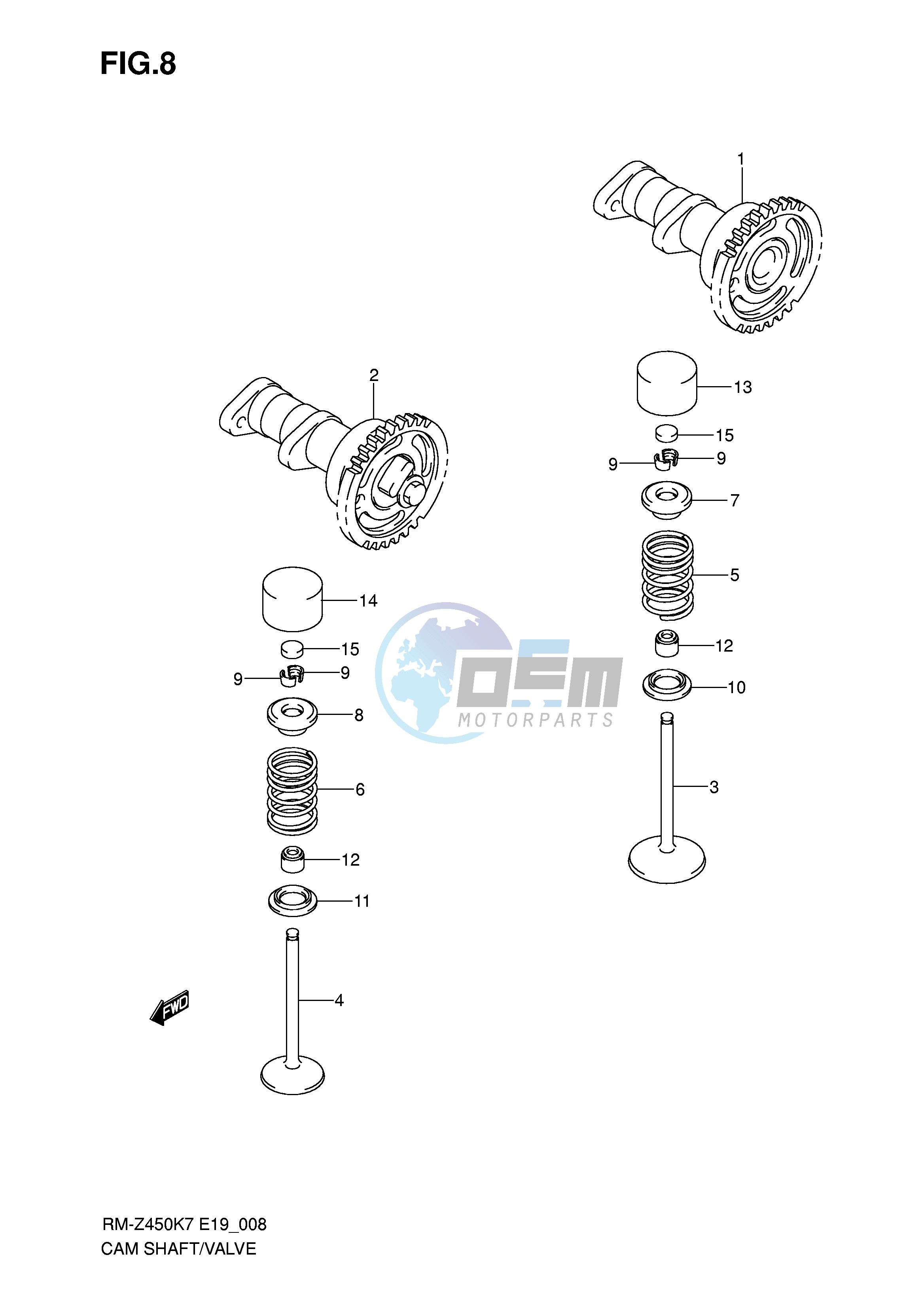 CAMSHAFT - VALVE