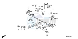 GL1800A Korea - (KO) drawing COWL STAY