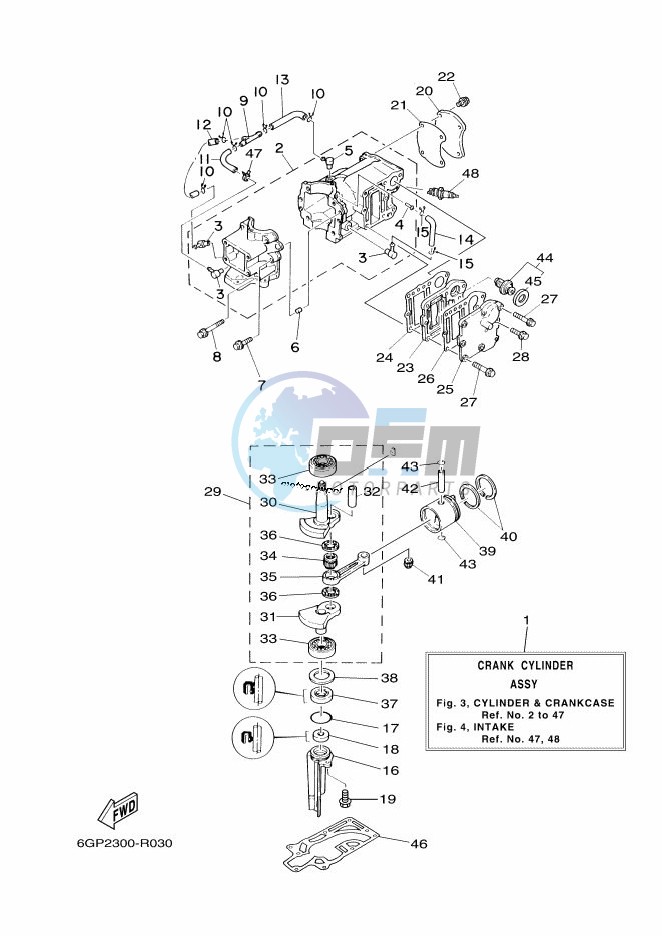 CYLINDER--CRANKCASE