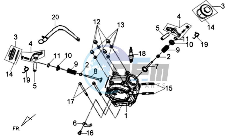 CYLINDER HEAD CPL