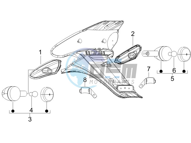 Tail light - Turn signal lamps