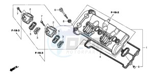 CBF600SA drawing CYLINDER HEAD COVER (CBF600S8/SA8/N8/NA8)