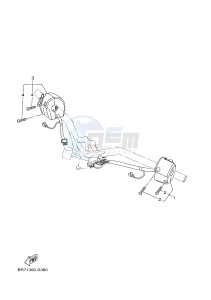 MWS125-C TRICITY 125 (BU51 BU53) drawing HANDLE SWITCH & LEVER