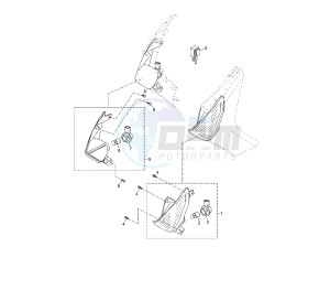 YP R X-MAX 125 drawing FLASHER LIGHT