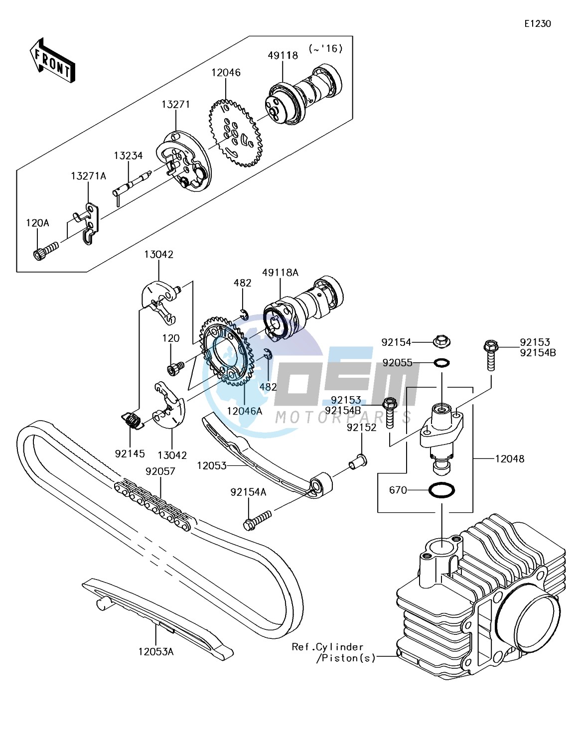 Camshaft(s)/Tensioner