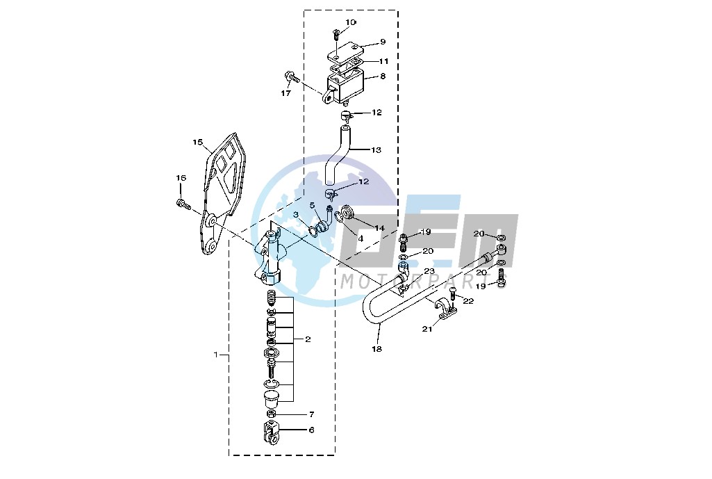 REAR MASTER CYLINDER