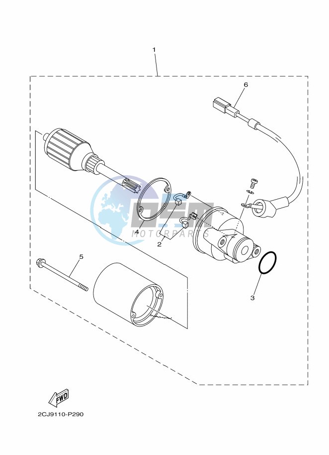 STARTING MOTOR