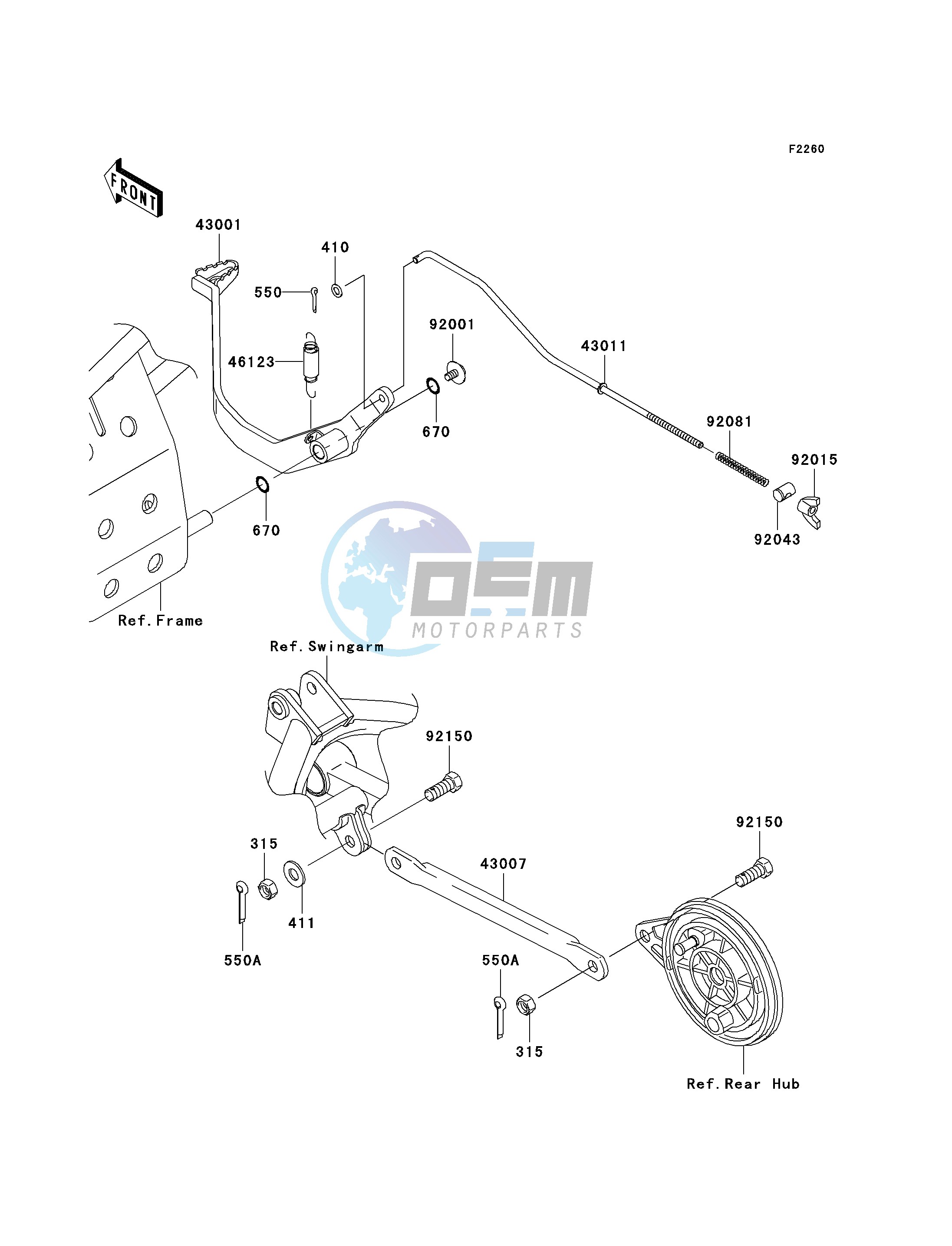 BRAKE PEDAL