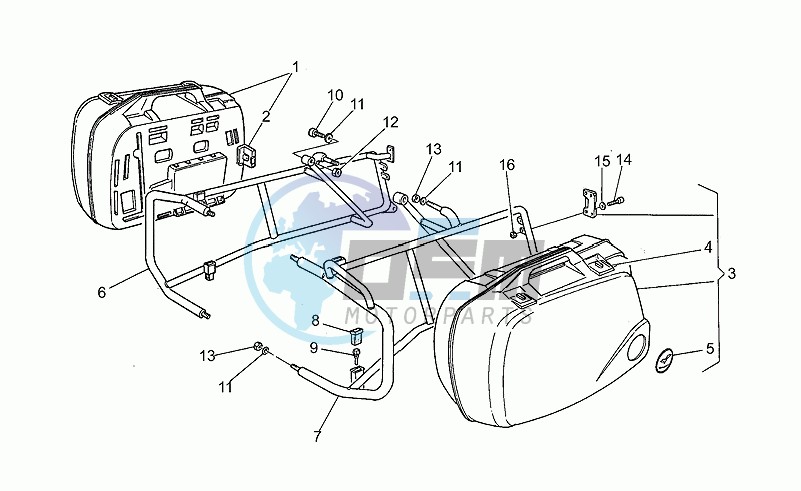 Rigid side cases