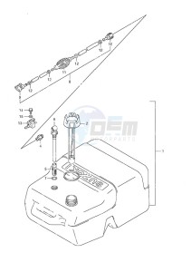 DF 40 drawing Fuel Tank