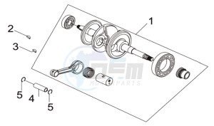 MIO 115 L7 drawing CRANKSHAFT  / PISTON / PISTON RING