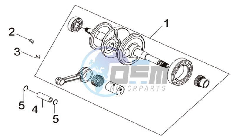 CRANKSHAFT  / PISTON / PISTON RING