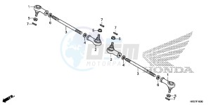 TRX420TM1G TRX500FA Europe Direct - (ED) drawing TIE ROD