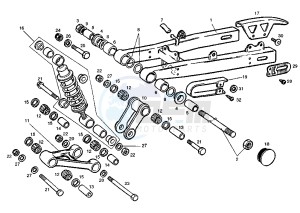 GPR R - 50 cc drawing REAR ARM