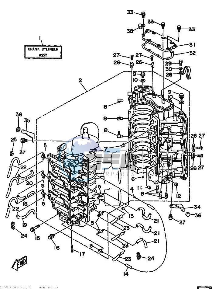 CYLINDER--CRANKCASE-1