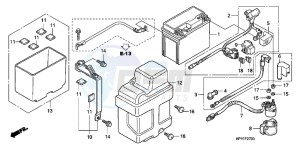 TRX450ERC drawing BATTERY