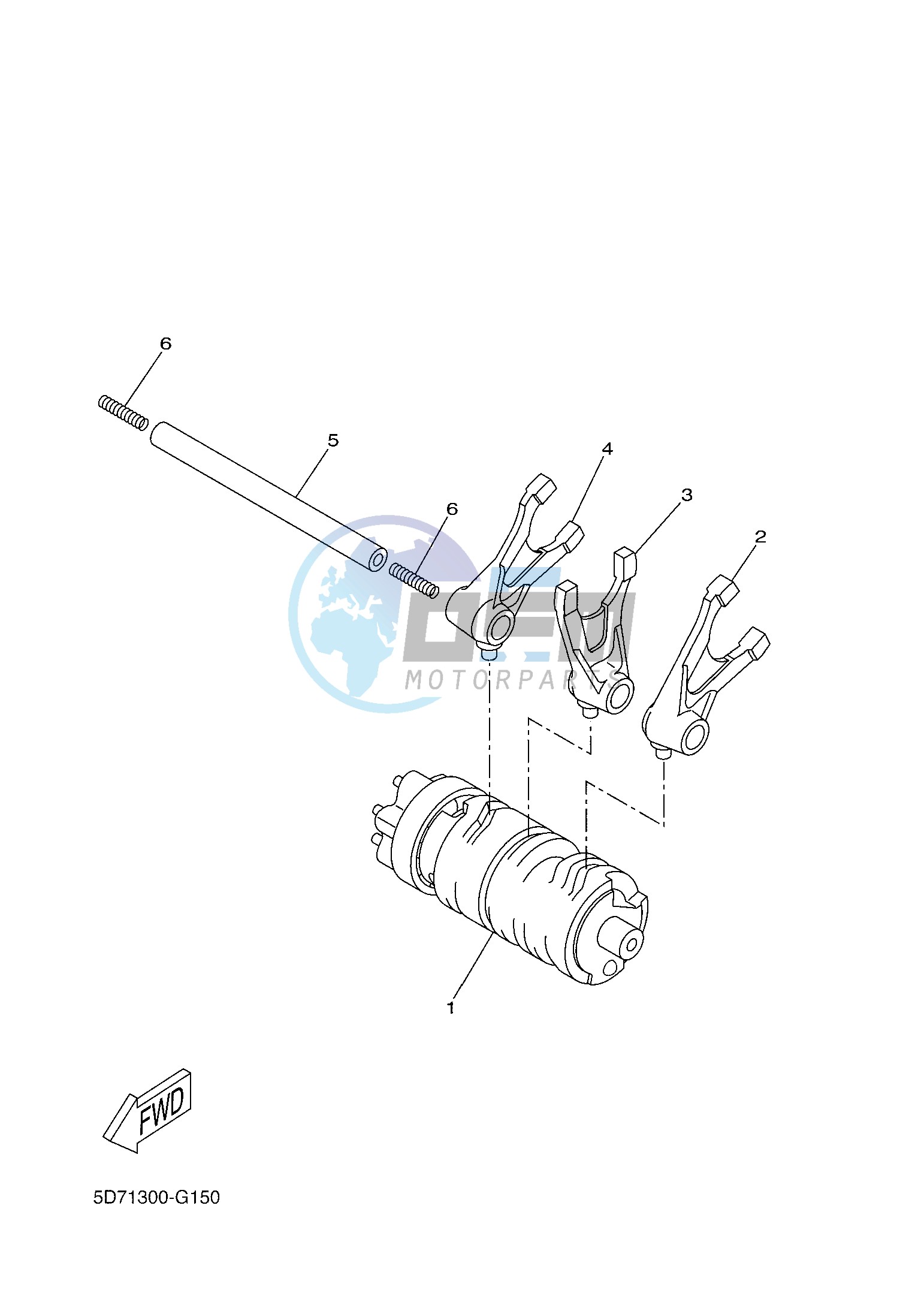 SHIFT CAM & FORK