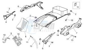 Stelvio 1200 - NTX - ABS 1200 drawing Rear body I