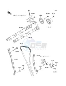 ZX 1000 E [NINJA ZX-10R] (E8F-E9FA) 0E9FA drawing CAMSHAFT-- S- -_TENSIONER