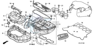 CBR1000RA9 U / ABS MME SPC drawing AIR CLEANER