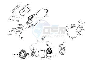 ATLANTIS O2 BULLET - 50 cc drawing SILENCER