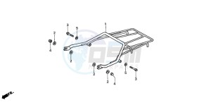 SH75D drawing LUGGAGE CARRIER