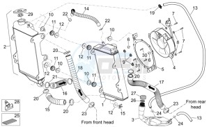 RXV 550 RXV 450-550 STREET LEGAL drawing Cooling system