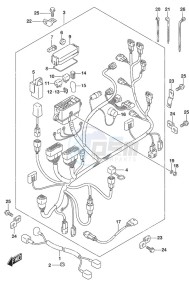 DF 50A drawing Harness High Thrust